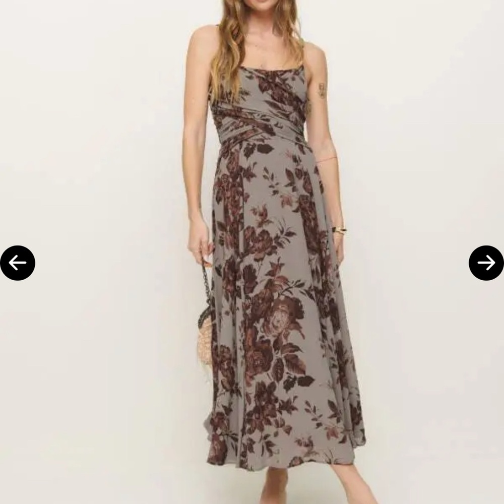 Reformation Raina Dress tempest Size 4